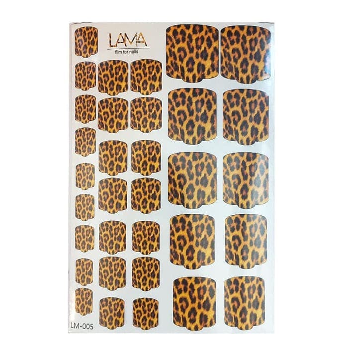 Стікери LAMA на липкій основі для педикюру LM-005 — фото 1