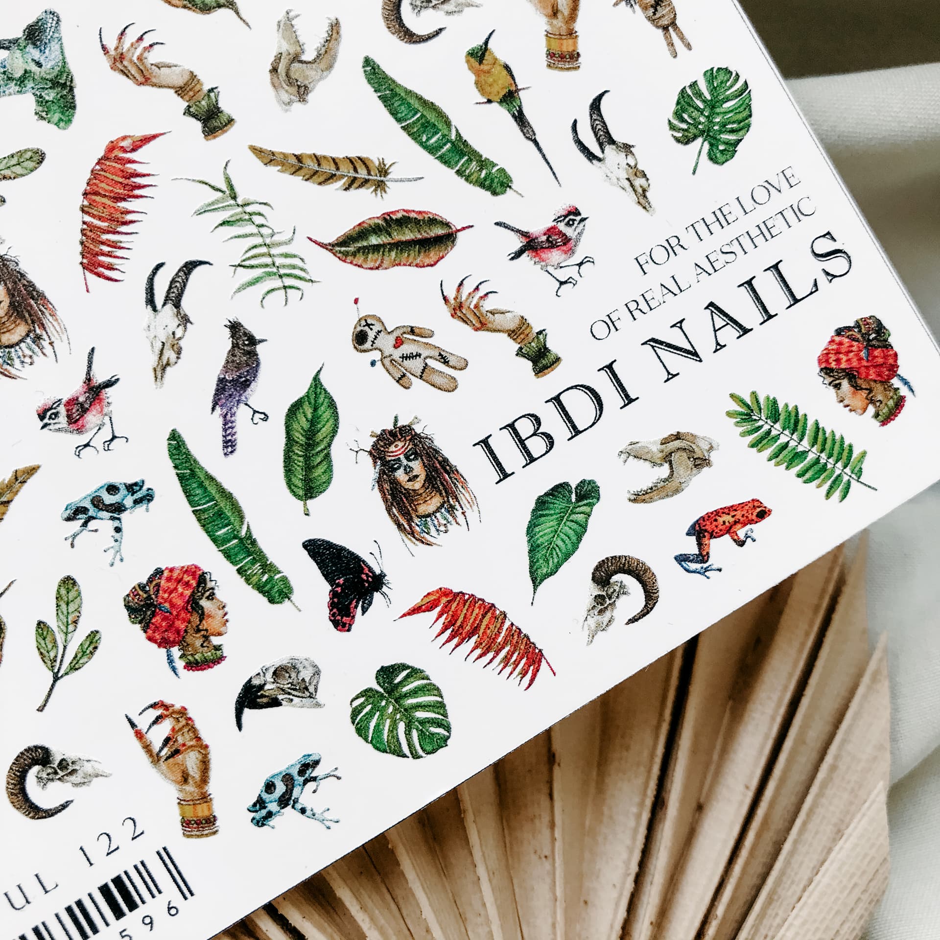 Слайдер-дизайн IBDI NAILS COLORFUL №122 — фото 1