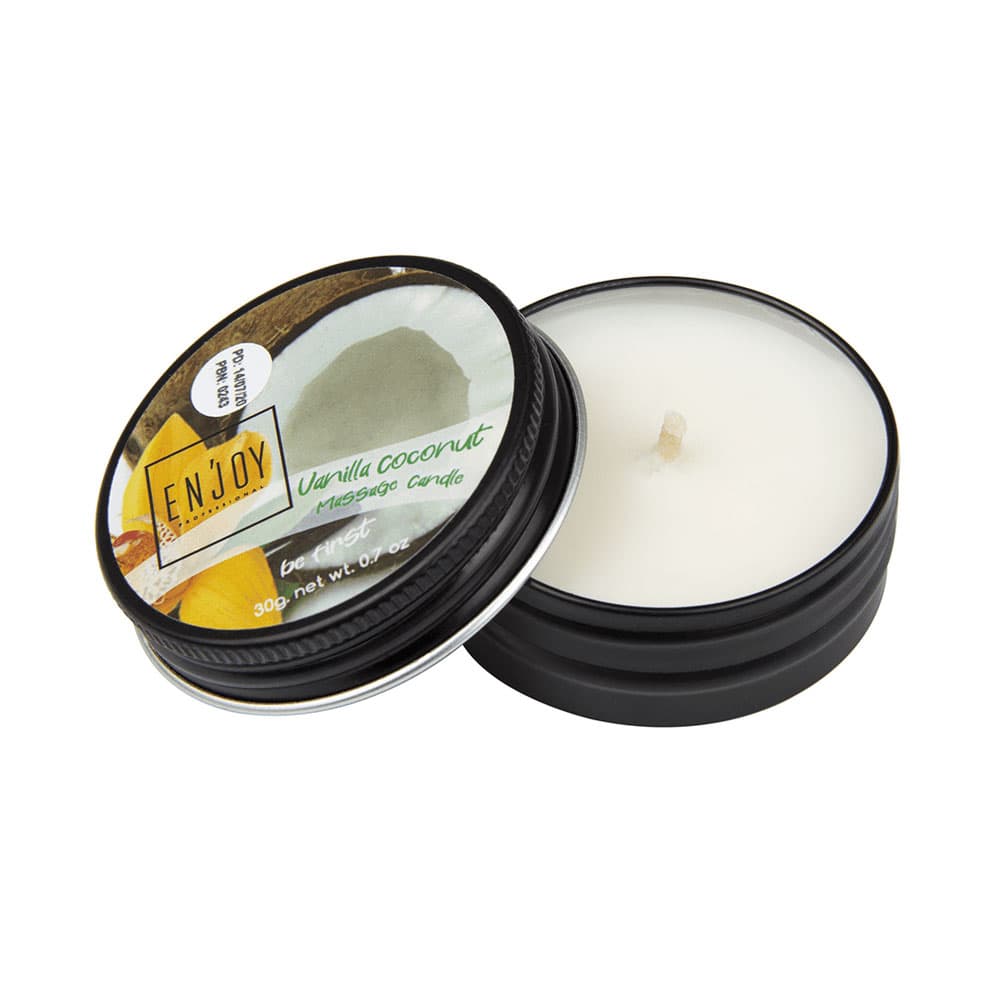 Масажна свічка Enjoy Professional (Кокос), 30 гр. — фото 1