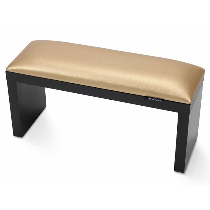 Підставка для манікюру Spenvi на дерев'яних чорних ніжках Gold — фото 1