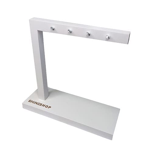 Деревянная подставка для типс белая — фото 1