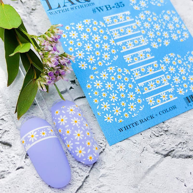 LAQUE слайдер дизайн для ногтей WB-35 — фото 1