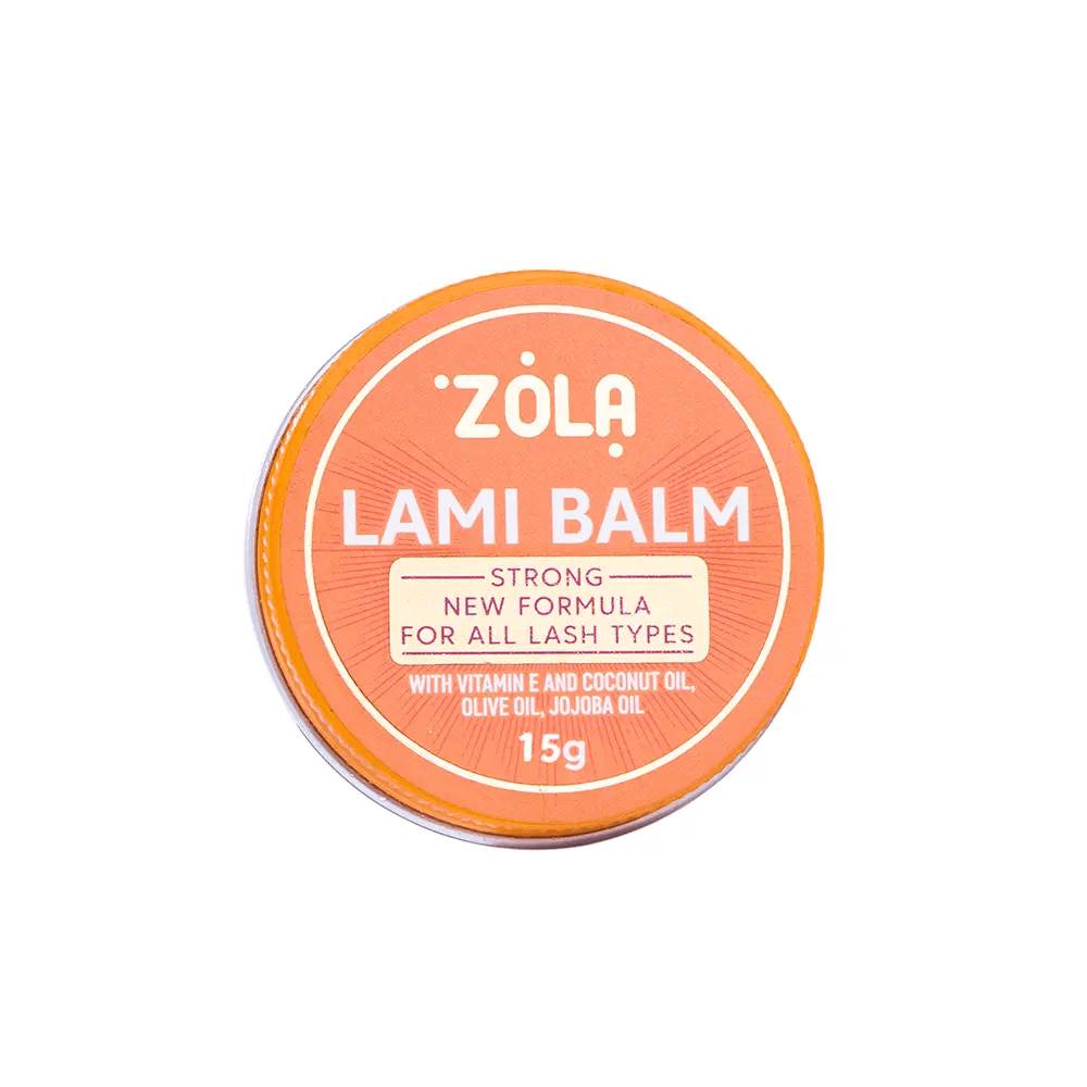 Клей для ламинирования ресниц ZOLA Lami Balm Orange, 15 г — фото 1