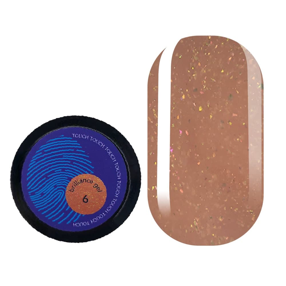 Гель Touch Brilliance Gel №6, 15 мл — фото 1