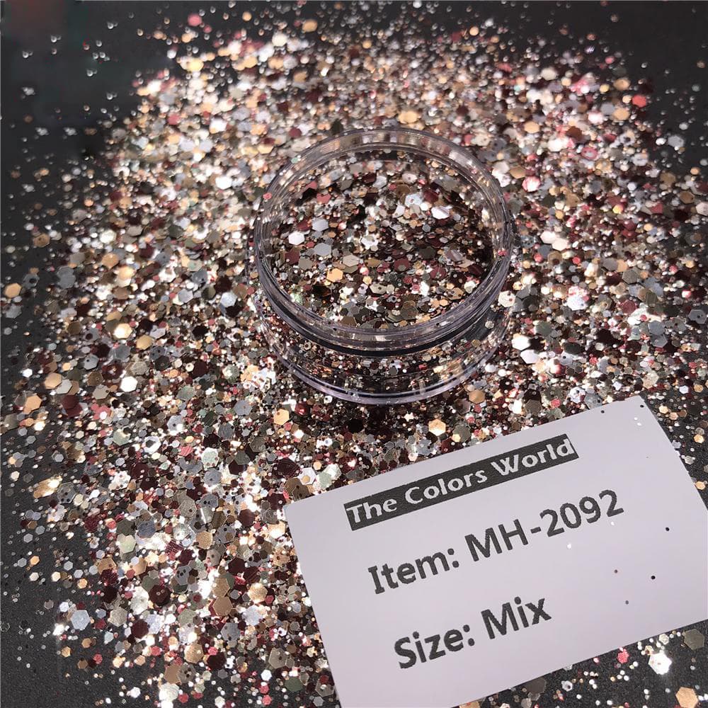 Блискучі мікс пастель — фото 1