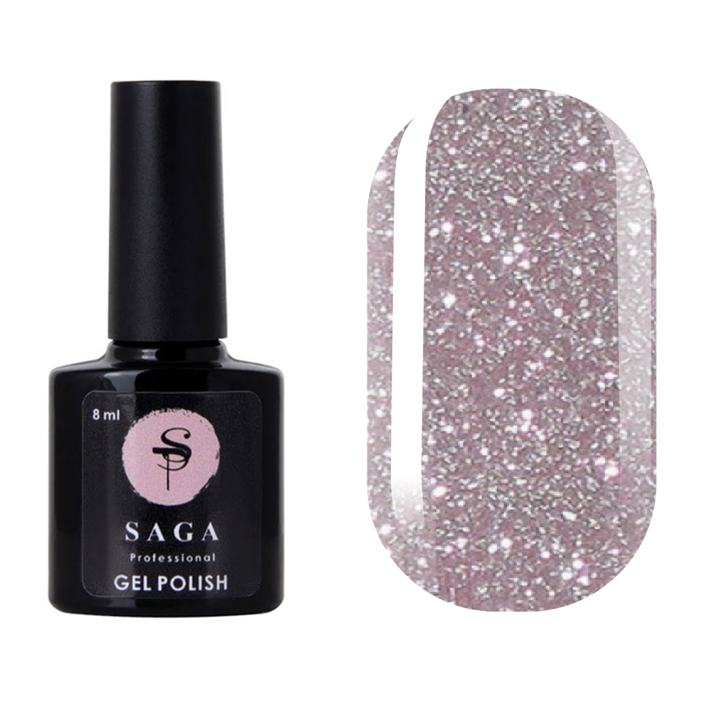 База Saga Professional Fiery Base №4 світловідбиваюча, 8 мл — фото 1