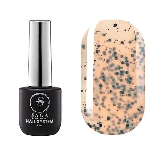 Гель-лак Saga Professional Black Snow №3, 9 мл — фото 1