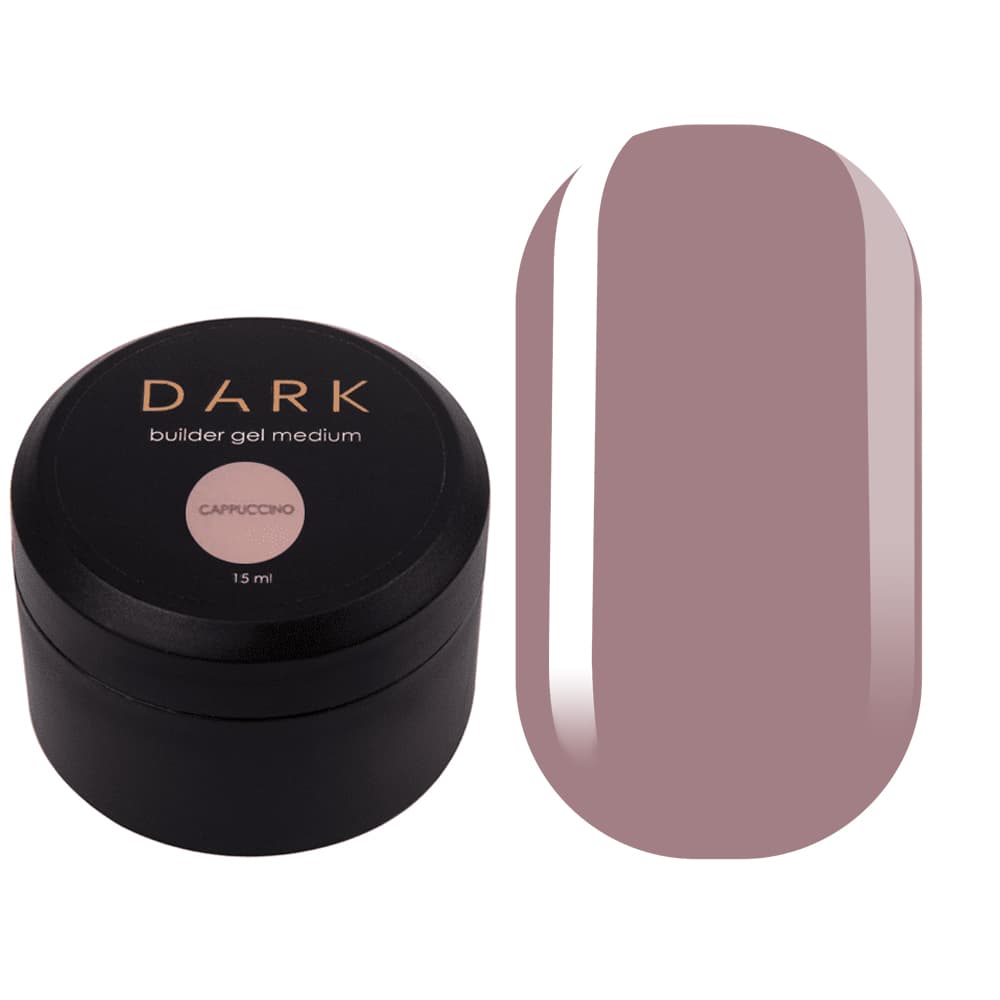 DARK Medium Gel Cappuccino, 15 мл, без пензлика — фото 1