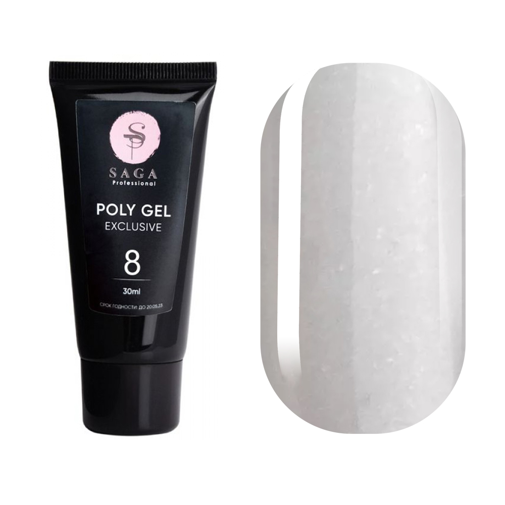 Saga PolyGel exclusive №8, 30 мл — фото 1