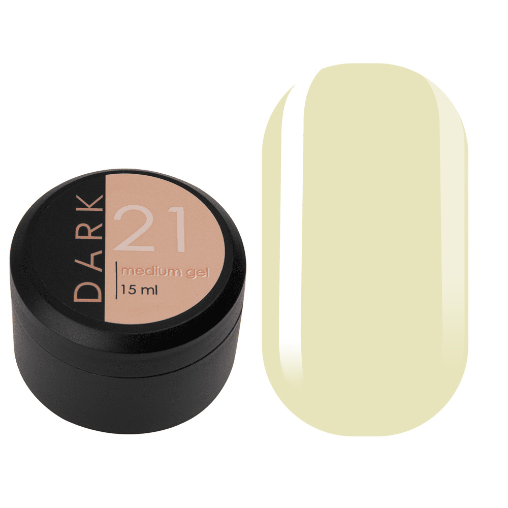 DARK Medium Gel №21, 15 мл, без пензлика — фото 1
