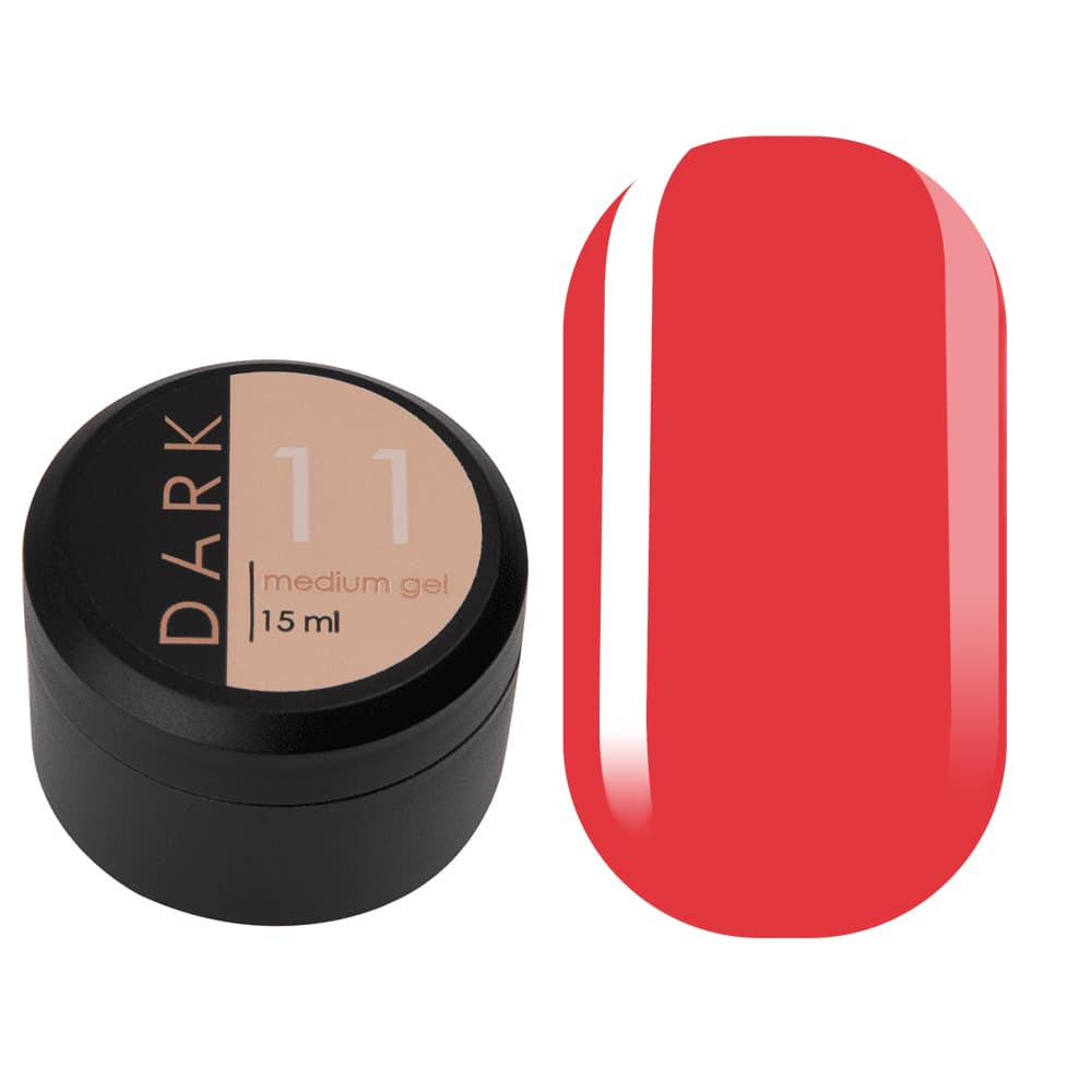 DARK Medium Gel №11, 15 мл, без пензлика — фото 1