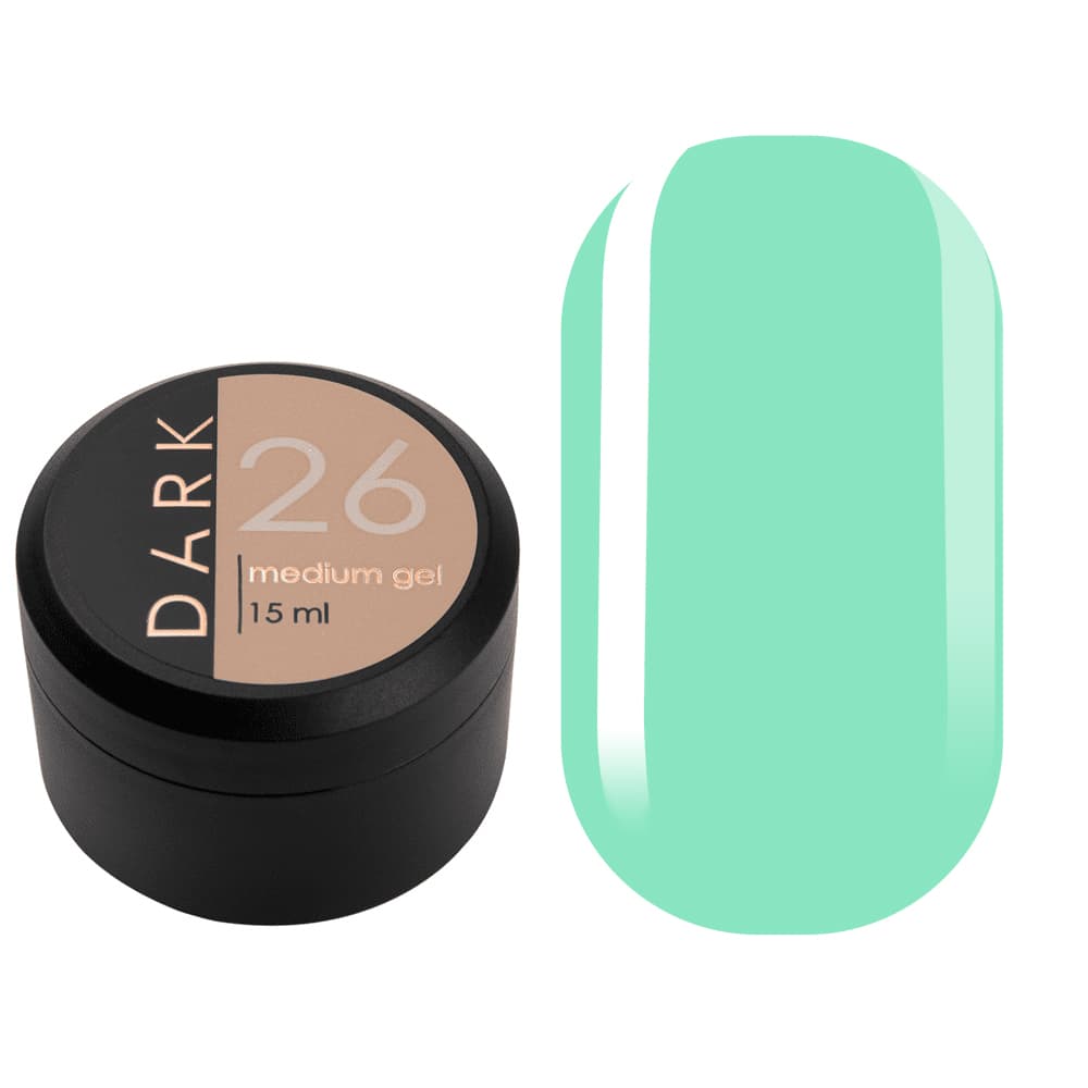 DARK Medium Gel №26, 15 мл, без пензлика — фото 1