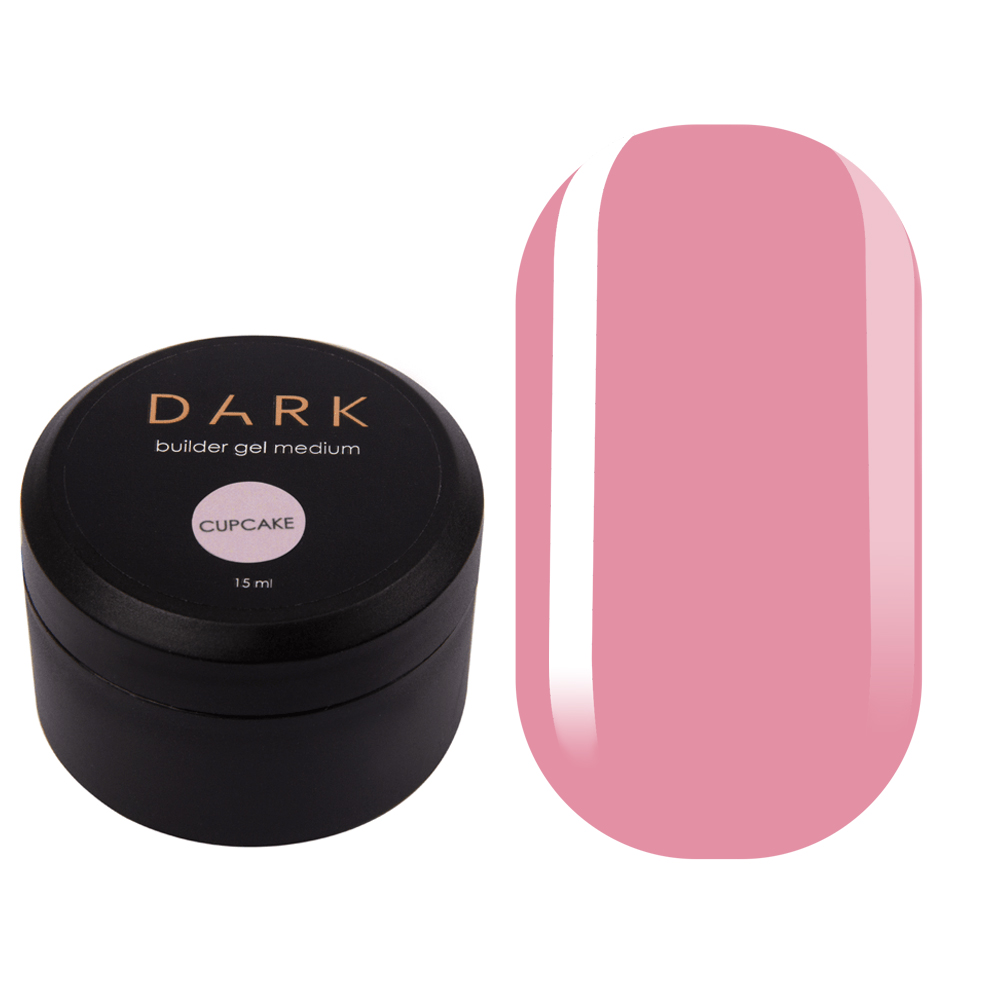 DARK Medium Gel Cupcake, 15 мл без кисти — фото 1