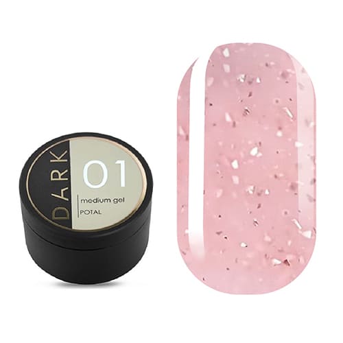 DARK Medium Potal Gel №1, 15 мл, без пензлика — фото 1