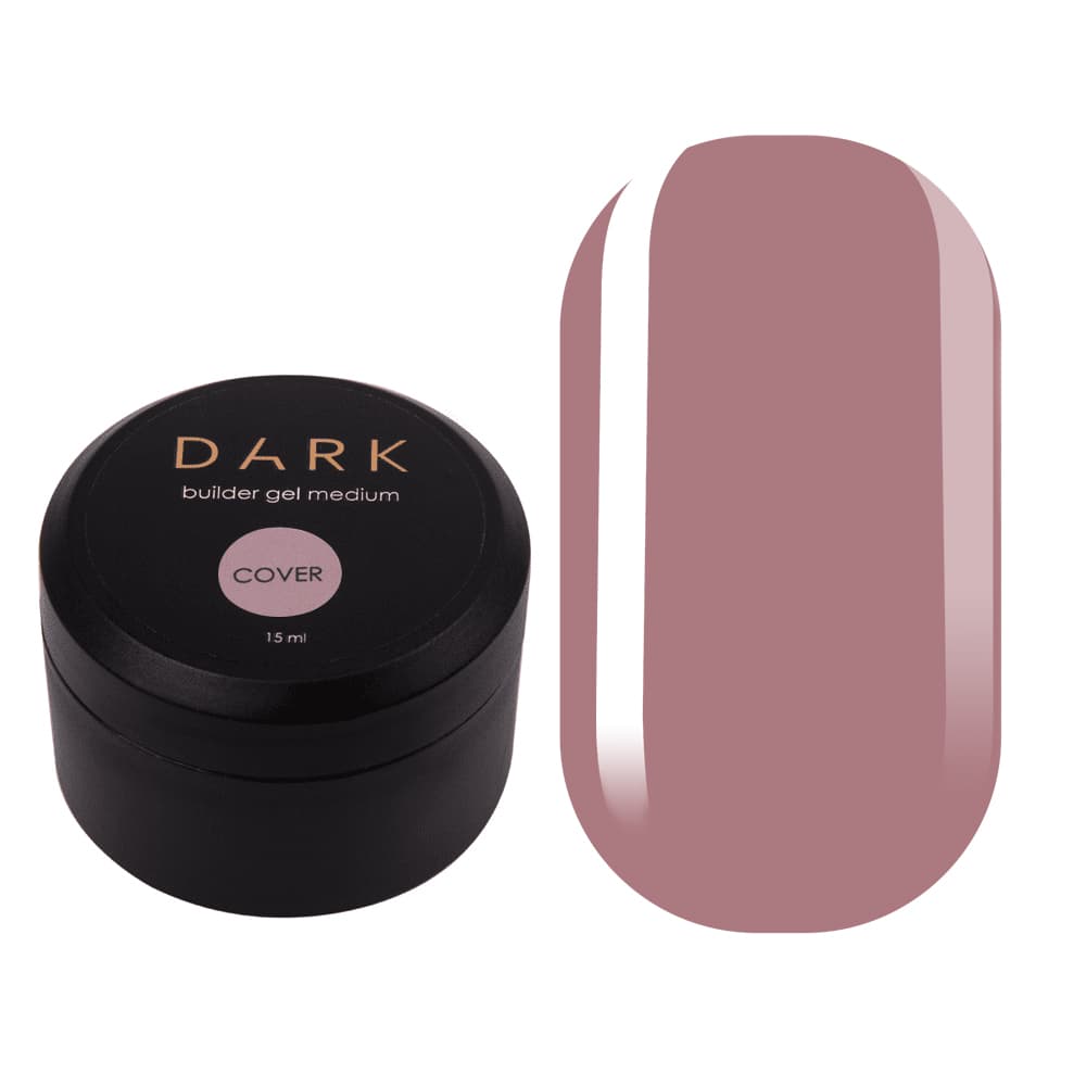 DARK Medium Gel Cover, 15 ml (без пензлика) — фото 1
