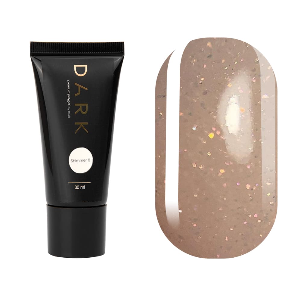 DARK PolyGel 6 shimmer, 30 мл — фото 1