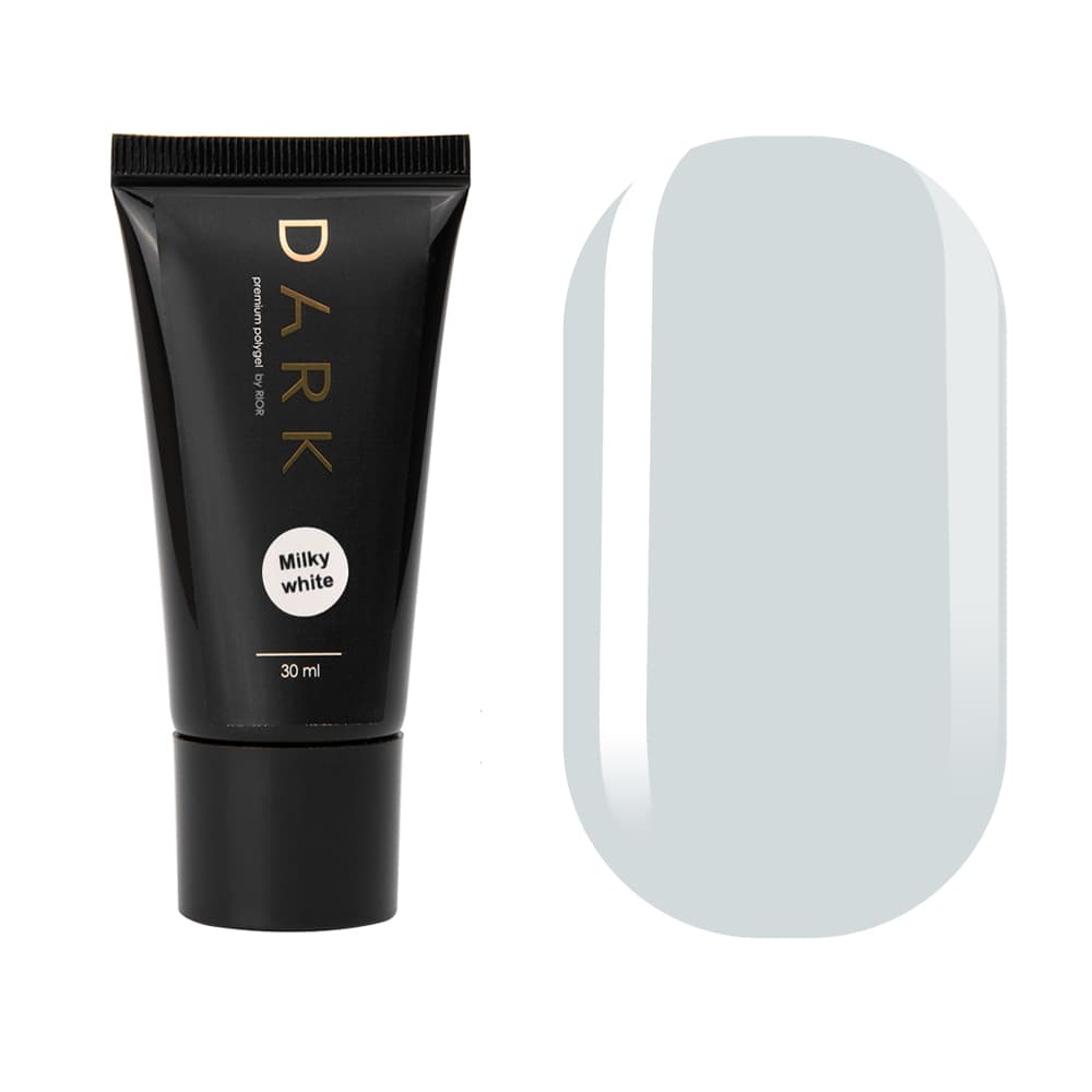 DARK PolyGel Milky White, 30 мл — фото 1