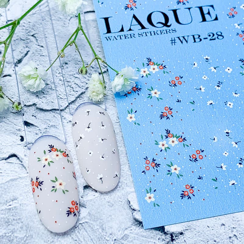 LAQUE слайдер дизайн для нігтів WB-28 — фото 1