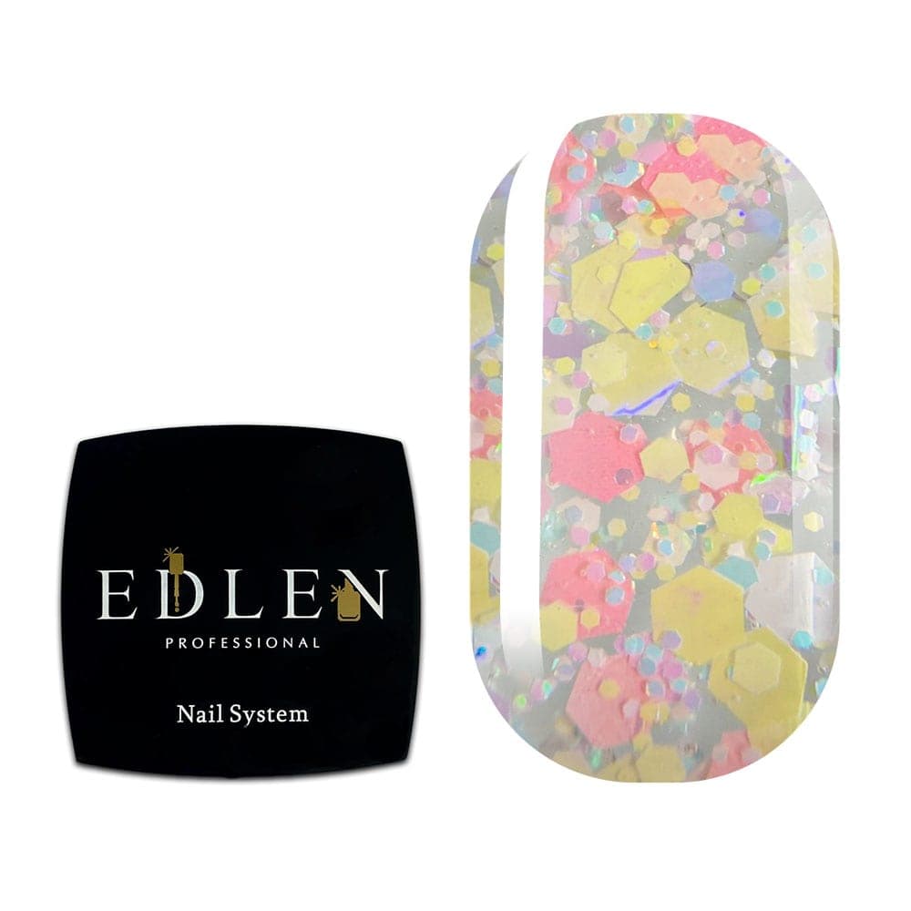Edlen Confetti Glitter №4, 5 мл — фото 1