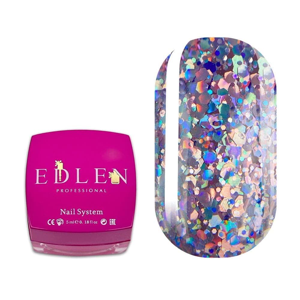 Edlen Disco Glitter №3, 5 мл — фото 1