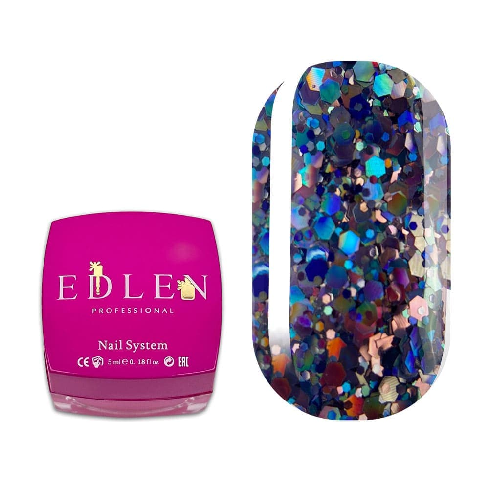 Edlen Disco Glitter №4, 5 мл — фото 1