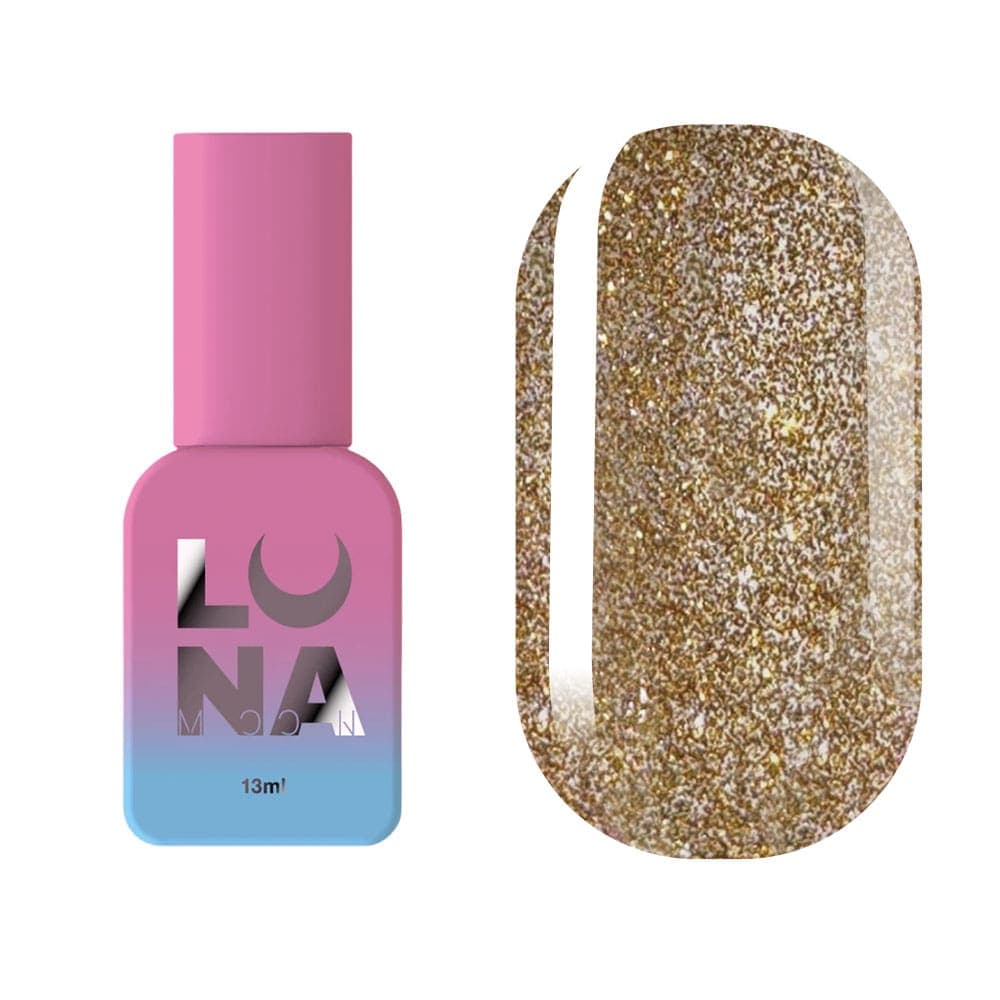 Топ для гель-лака LUNA Flash Gold, 13 мл — фото 1