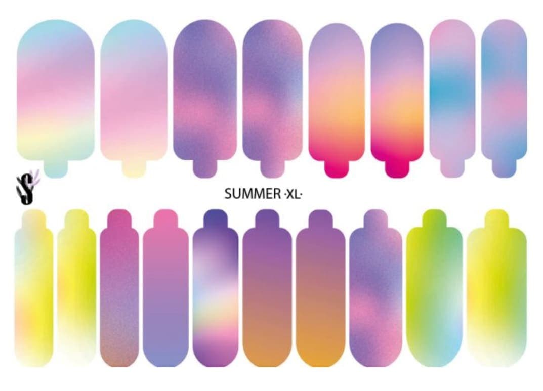 Стикеры Stickersspace на липкой основе Summer XL — фото 1