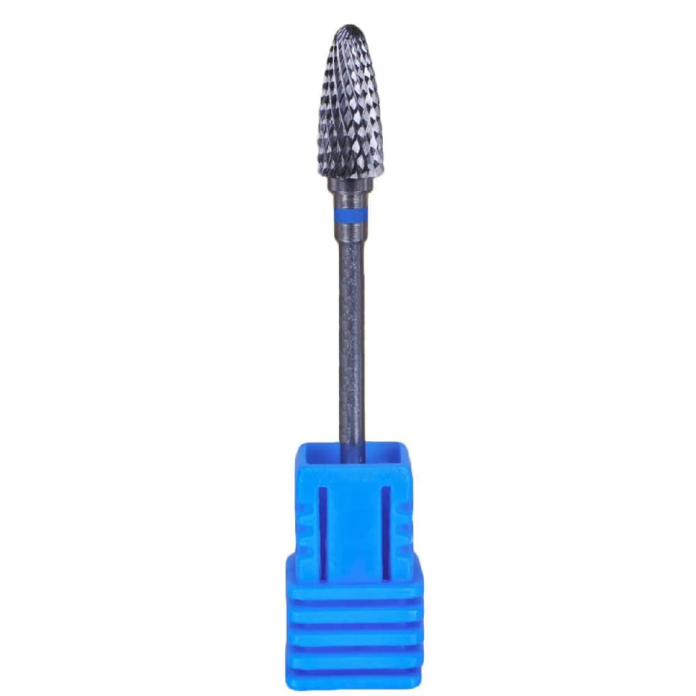 Фреза твердосплавна Shine Luxury кукурудза, синя насічка M 3/32 Flame ST — фото 1