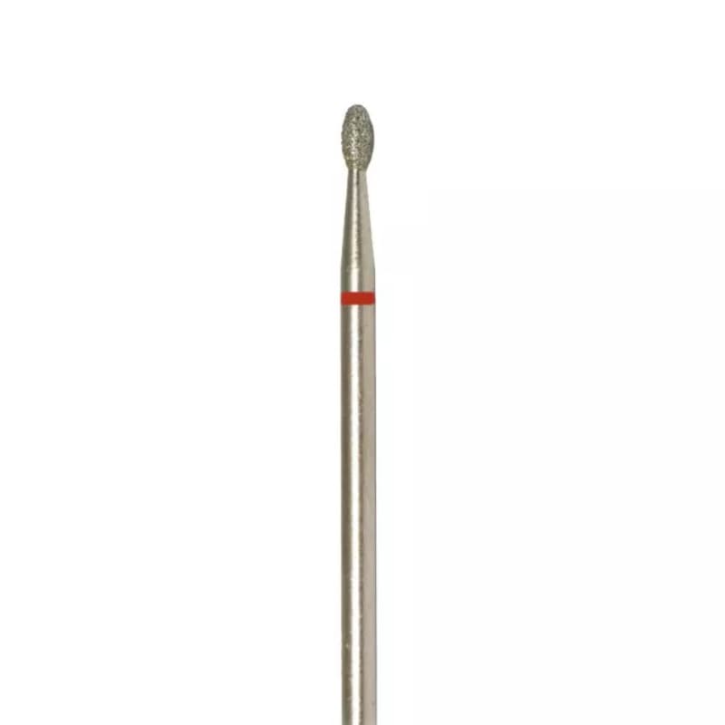 Насадка алмазна (277), яйце, розмір (018) червона, 1 шт, 104.277.514.018 — фото 1