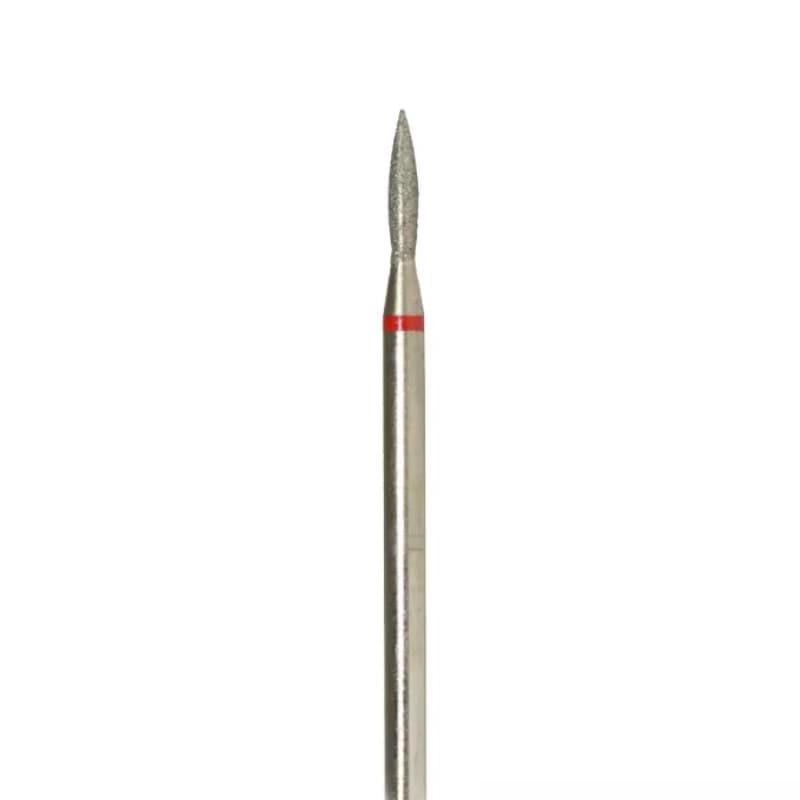 Насадка алмазная (243), пламя, размер (018) красный, 1 шт, 104.243.514.018 — фото 1