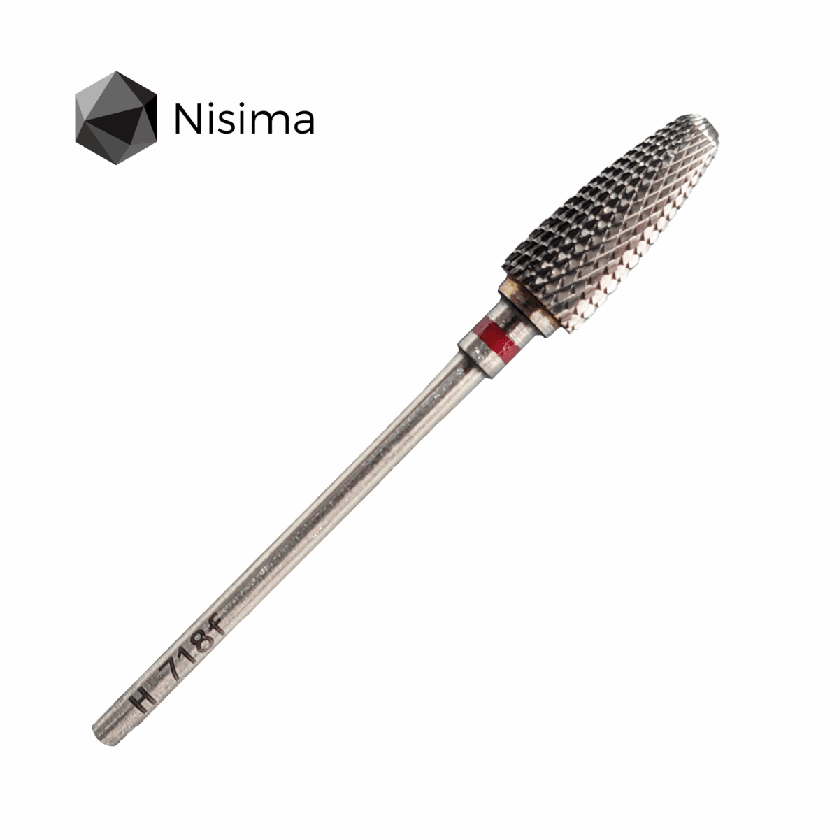 Насадка NISIMA твердосплав кукурудза червона H_718fK — фото 1