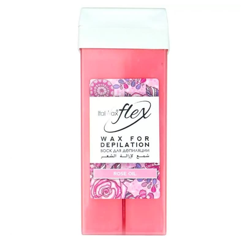 Віск у картриджі ItalWax FLEX "Кремова Троянда" 100 мл — фото 1