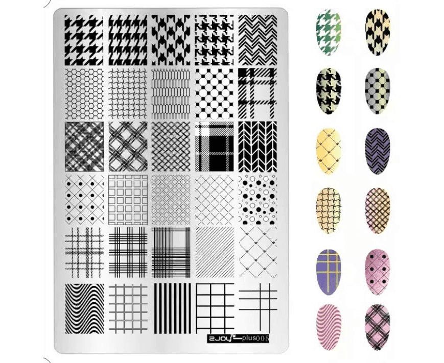 Пластина для стемпінгу 2JOY - plus005 — фото 1