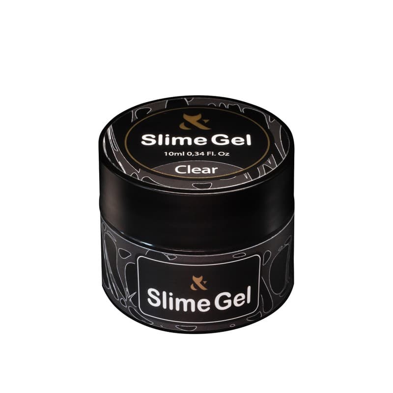 Гель-жвачка для дизайна ногтей F.O.X. Slime Gel Clear, 12 мл — фото 1