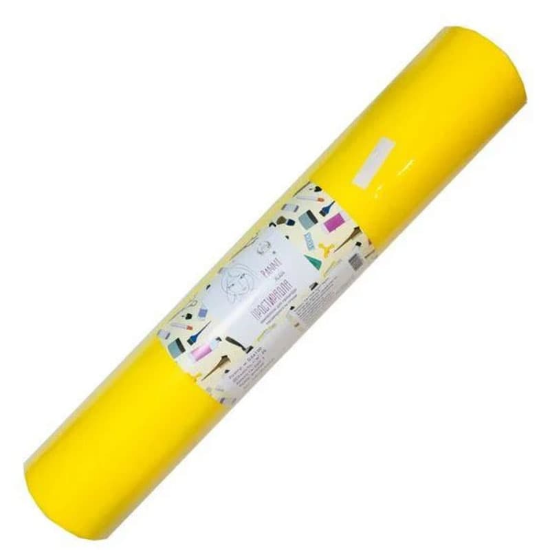 Простирадло одноразове Doily Жовтий 20 г/м2,шир. 0,6\100 м — фото 1