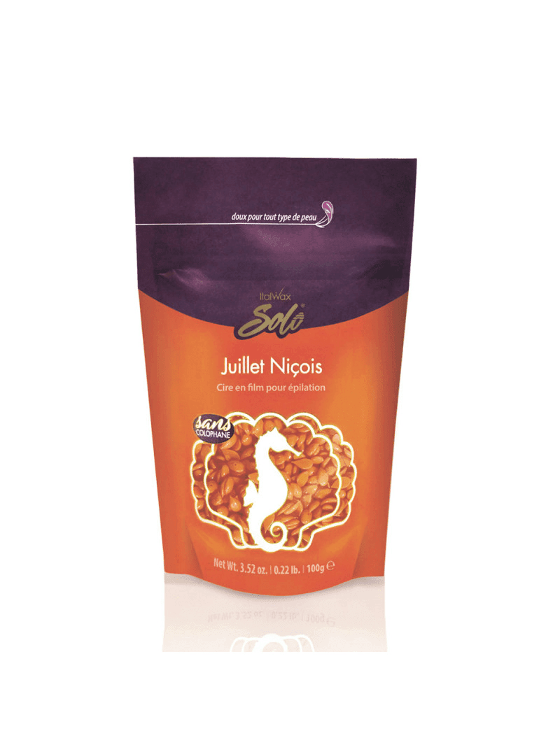 Гарячий плівковий віск у гранулах Italwax Solo - Juillet niçois, 100 г — фото 1
