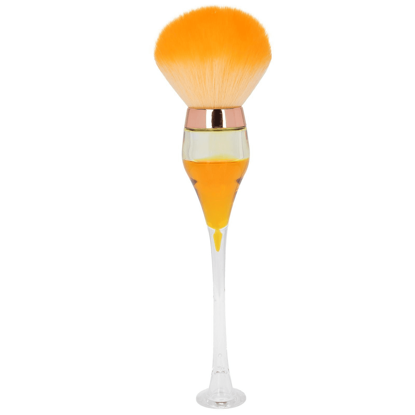 Кисть Global для удаления пыли, бокал, оранжевая — фото 1
