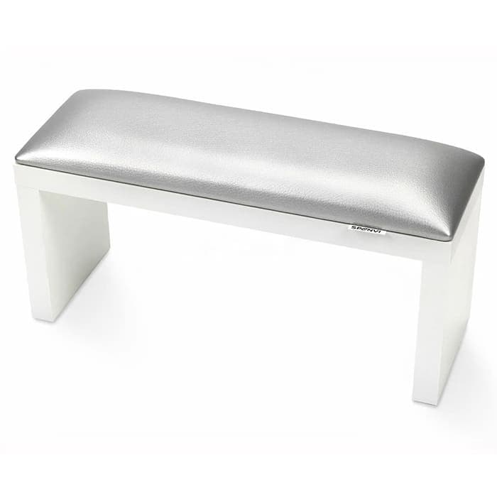 Підставка Spenvi для манікюру на дерев'яних білих ніжках Silver — фото 1