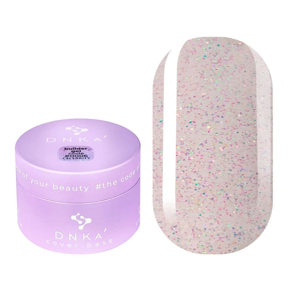 Гель DNKa Builder №6 Celebrity, 30 ml — фото 1