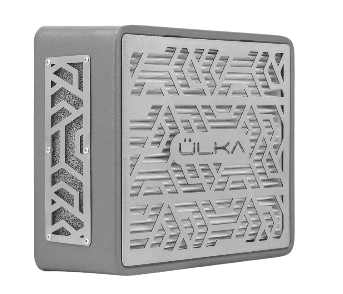 Настольная вытяжка Ulka Premium, серая (с регулятором) — фото 1