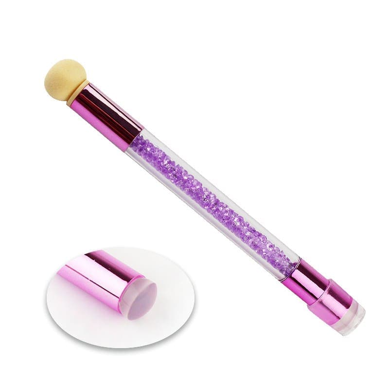 Аеропуфінг для омбре та стемпінгу з прозорою ручкою — фото 1