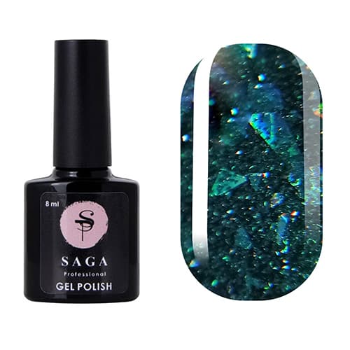 Гель-лак Saga Professional Fiery gel № 36 світловідбивний, 8 мл — фото 1