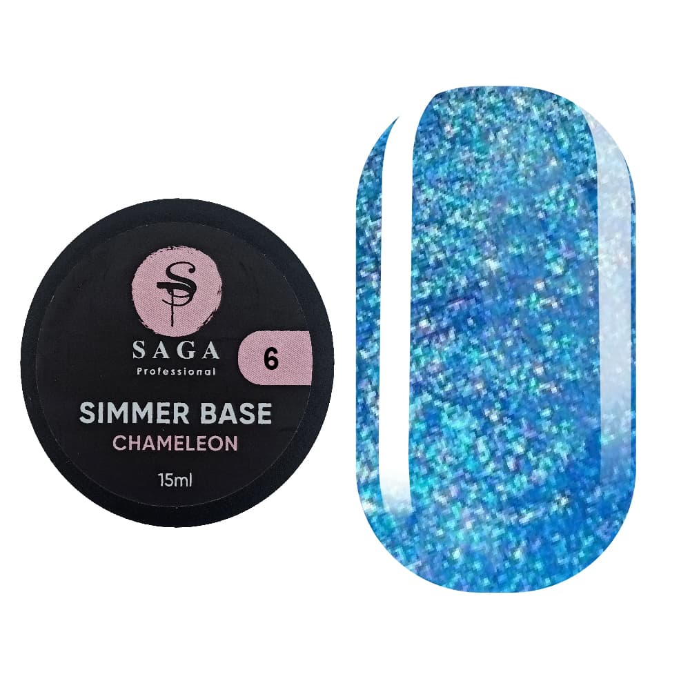 База Shimmer CHAMELEON Saga Professional №6, 15 мл — фото 1