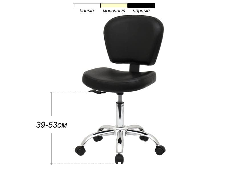 Кресло мастера (стул) DM 855, черный — фото 1