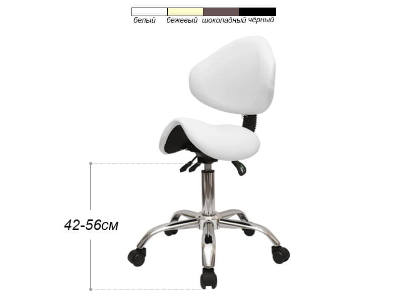 Крісло майстра (стілець) CH 854, білий — фото 1