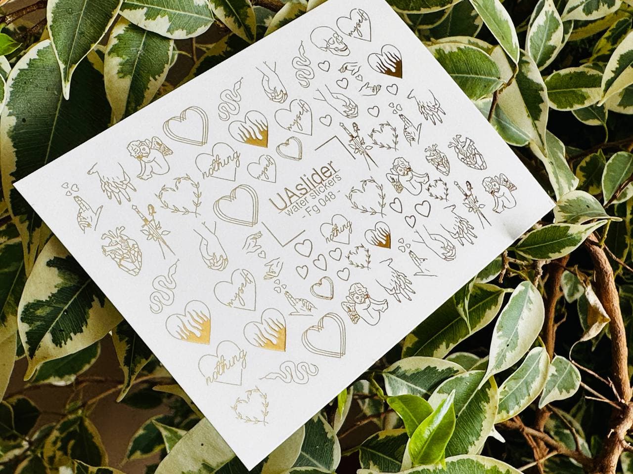 UAslider слайдер-дизайн для ногтей FG-048 — фото 1