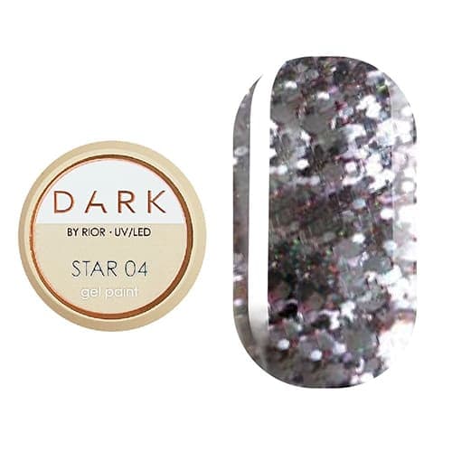 Гель DARK Star №04, 5 гр — фото 1
