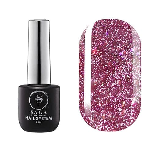 Гель-лак Saga Professional Fiery gel № 42 світловідбиваючий, 8 мл — фото 1