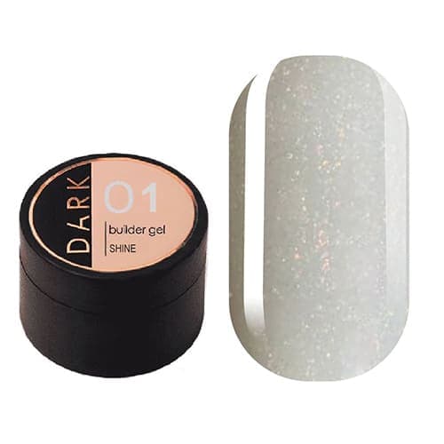 DARK Builder Gel Shine №1, 15 ml — фото 1