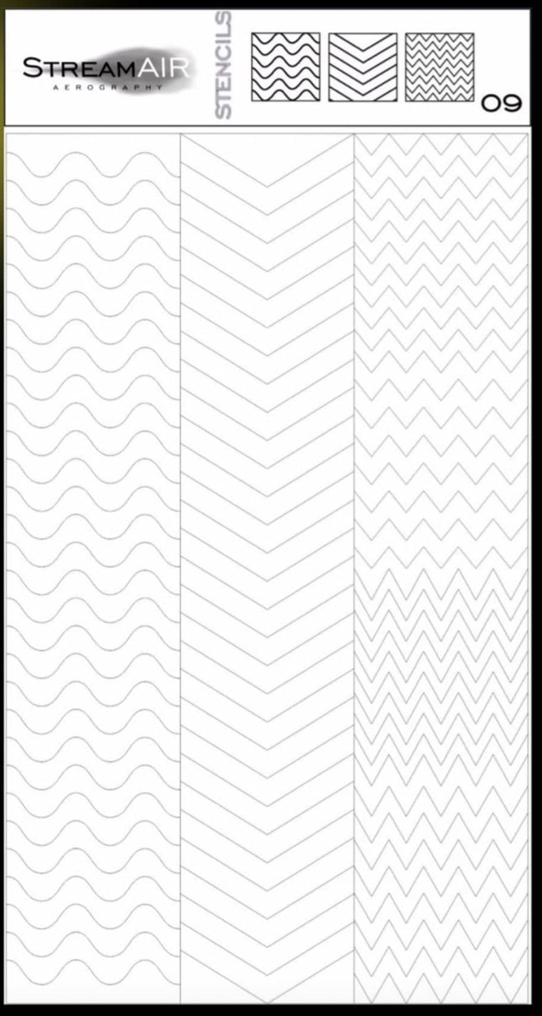 Трафарет для аэрографии №9 — фото 1